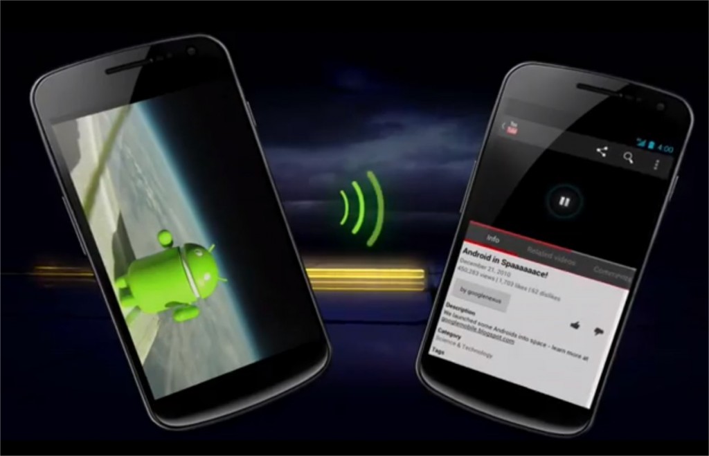 Android Beam with NFC