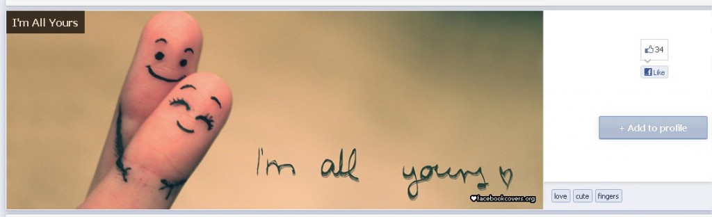 I'm All Yours Facebook Cover - FacebookCovers.org