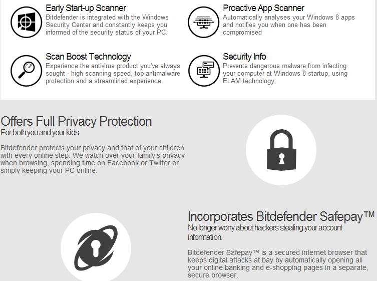 Bitdefender windows 8 security