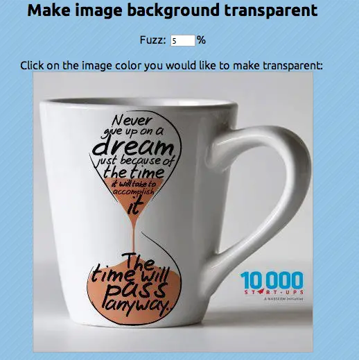 make transparent image photoshop