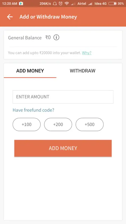 Freecharge Payment System