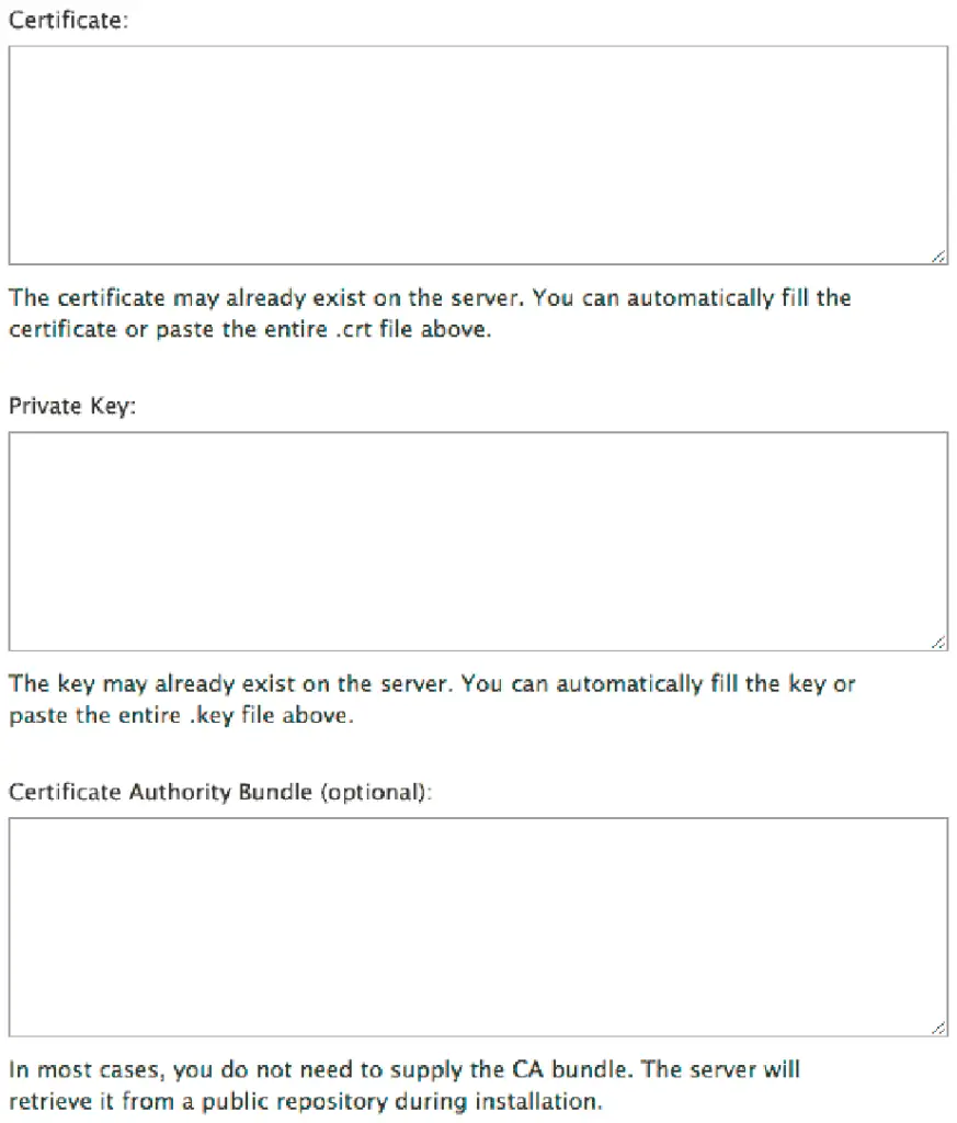 install ssl certificate website 