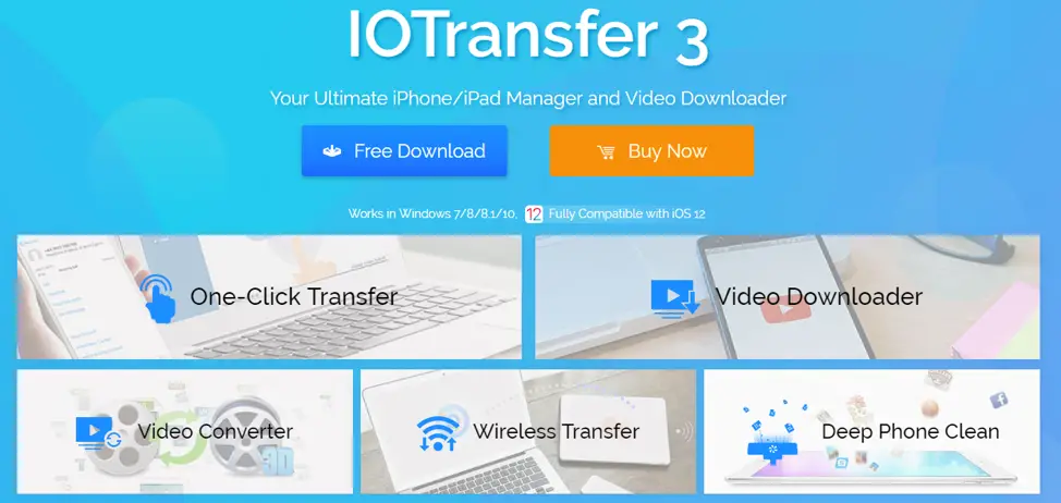 iOS file transfer IOTransfer 3 help you to Manage your ...