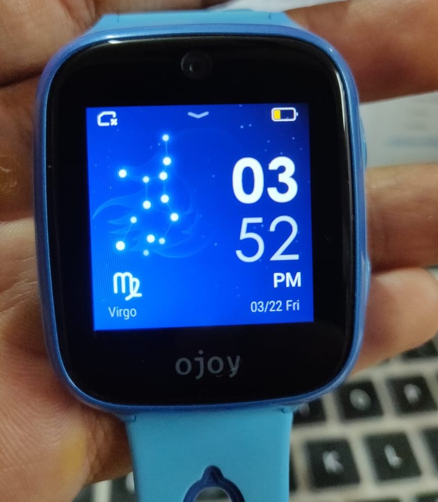 Ojoy A1 4G LTE GPS Smartwatch Screen