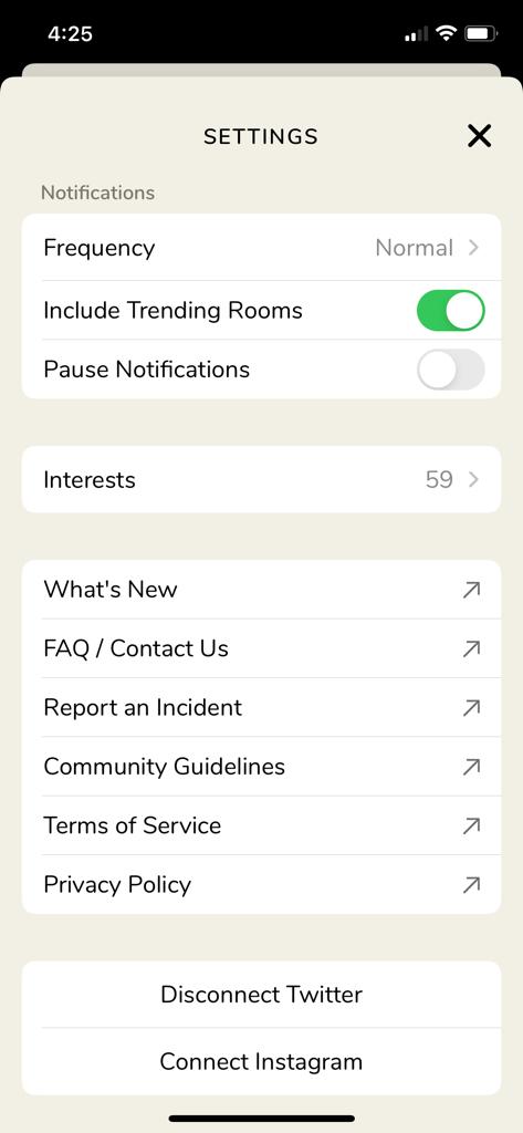Clubhouse app dashboard-4