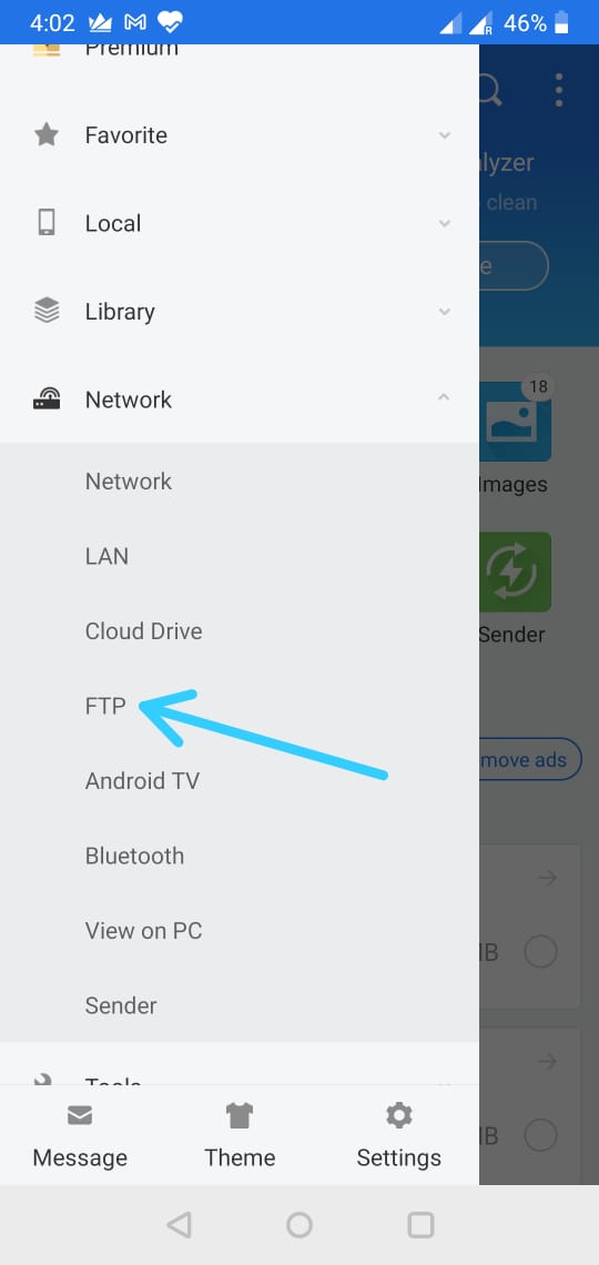 FTP server on Android002