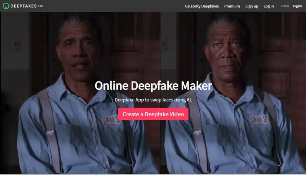deepfakesweb.com online tool cloud software face swap app