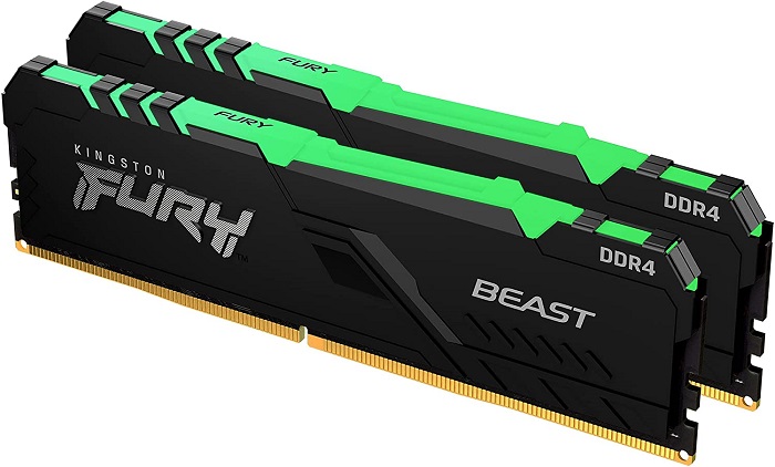 The Kingston Fury Beast RGB RAM