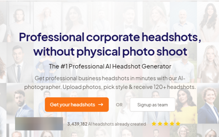 AI Headshot Generator & AI Selfie Generator