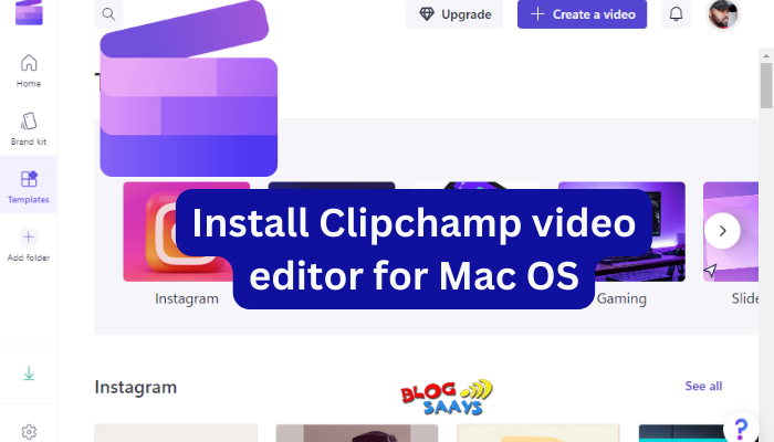 clipchamp for mac
