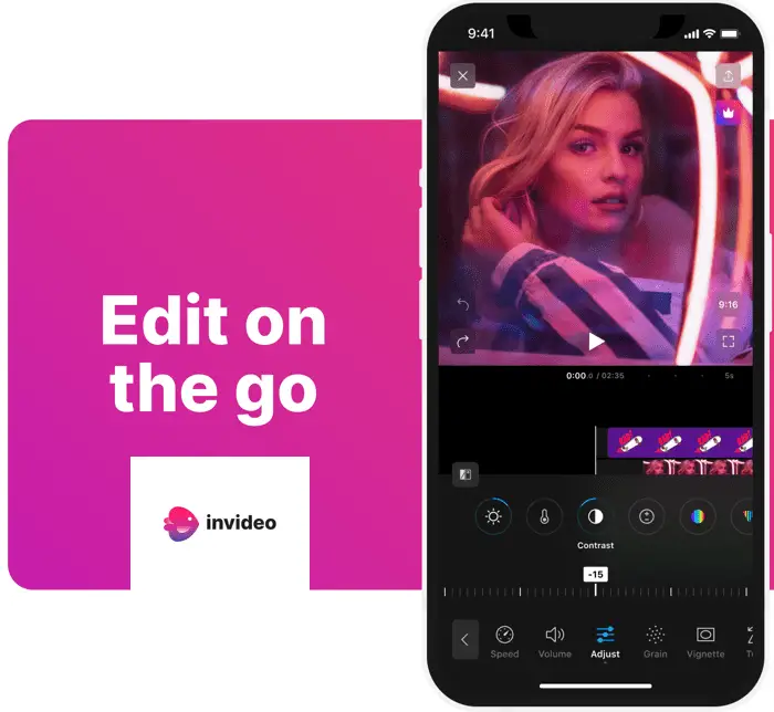 Mobile Video Editor InVideo
