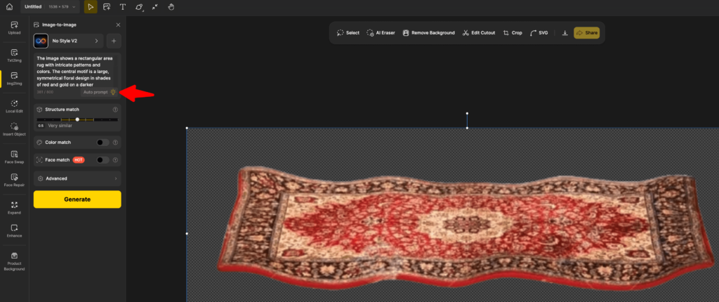 Image to Prompt Free Image to Text Prompt Generator