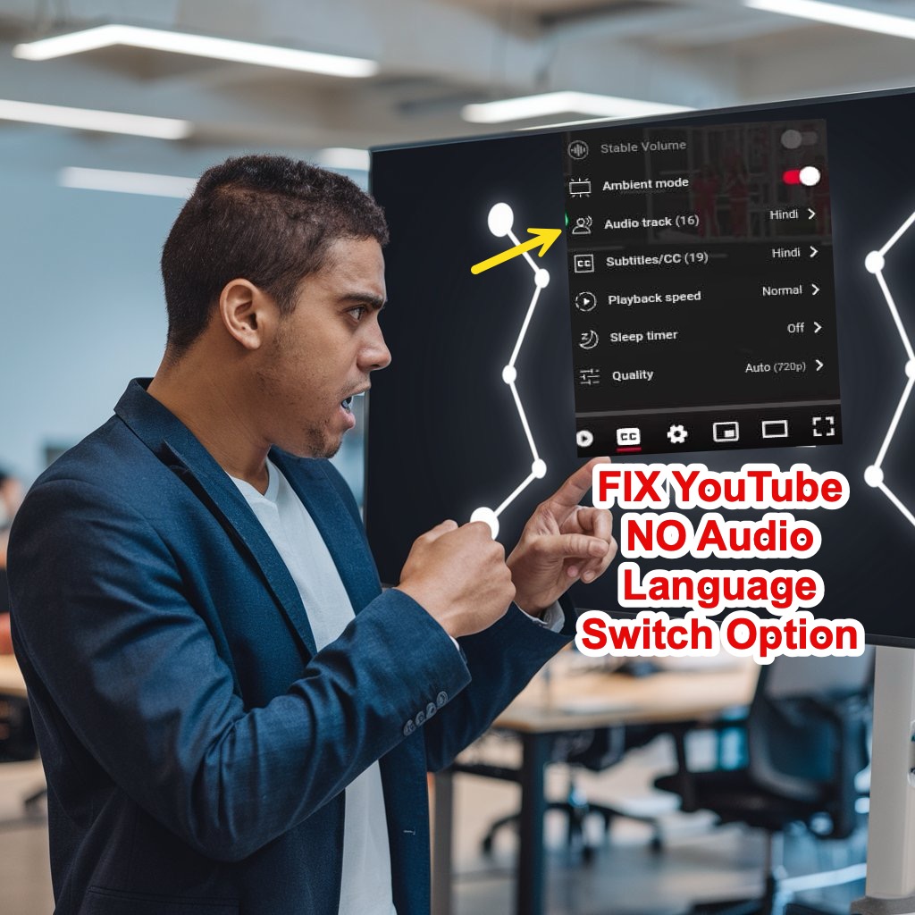 How To Fix "No Audio Language Change Option" In The YouTube Mobile App