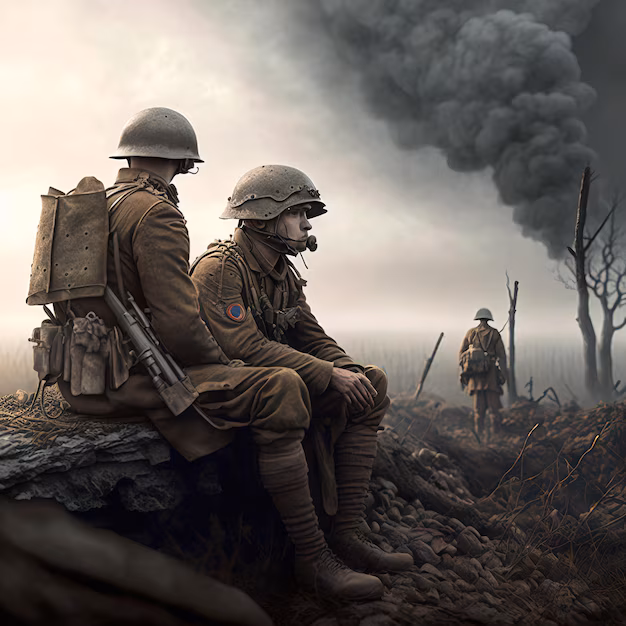 war footage AI generated