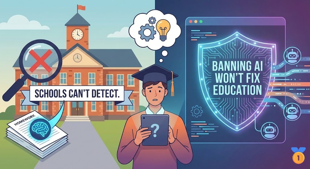 Schools Can’t Detect Ai Homework Helper Use-why Banning Ai Won’t Fix Education? - Blogsaays